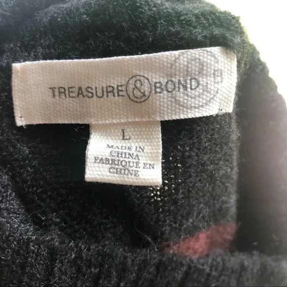 Treasure and Bond color block tunic sweater - Picture 10 of 10